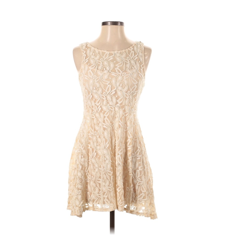 Free People Ivory Lace Party Dress XS